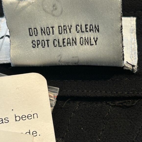 Vintage 1980s J Laxmi Blouse Black Sheer Heavily
Beaded size 3X NWT - Picture 7 of 7